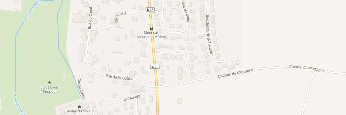 Plan du 2 Rue des Grèves à Mont-sur-Meurthe