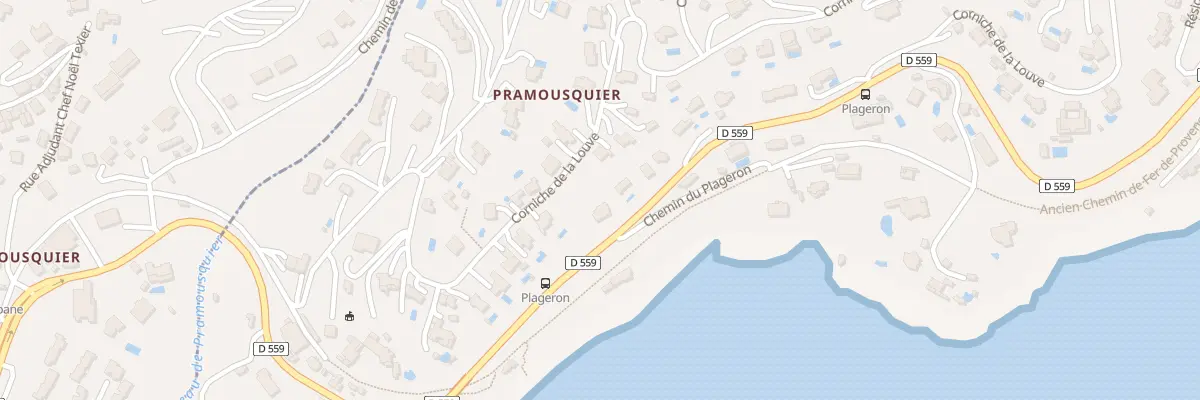 Plan du 28 Rte Departementale 559 à Rayol-Canadel-sur-Mer