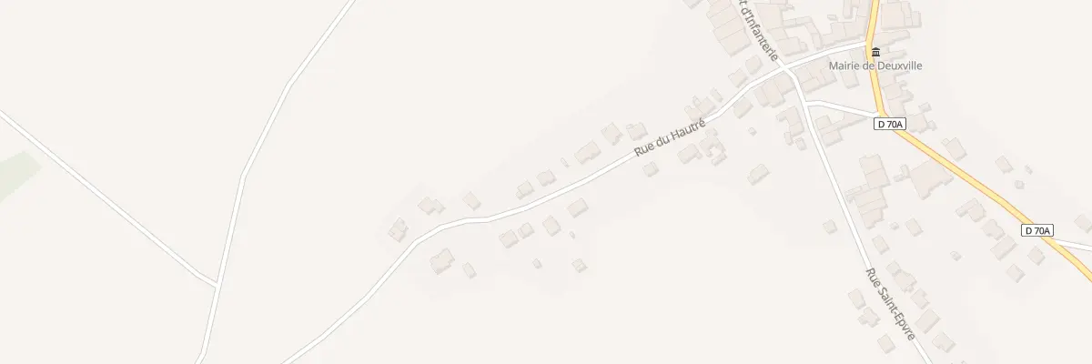 Plan du 17 Rue du Hautré à Deuxville