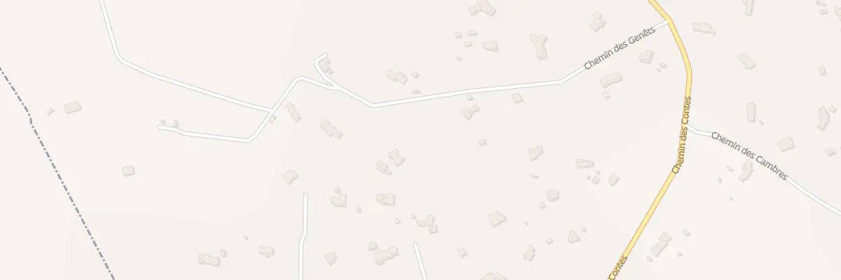 Plan du 345 Che des Genets aux Arcs