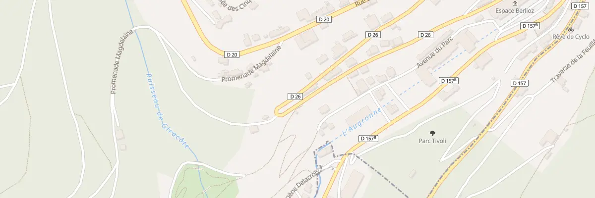 Plan du 22 Av du Gal de Gaulle à Plombières-les-Bains