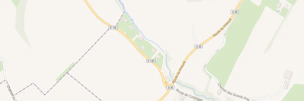 Plan du 118 Rte de la Cheville à Draillant