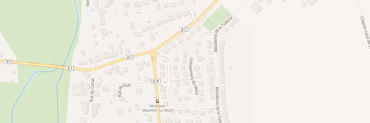 Plan du 18 Lot du Mont à Mont-sur-Meurthe
