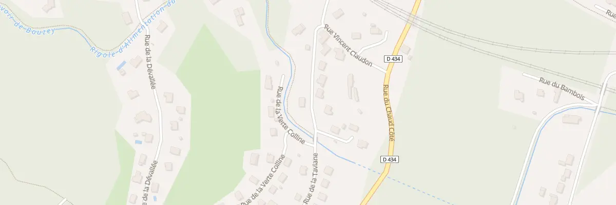 Plan du 14 Rue de la Taviane St L à Épinal