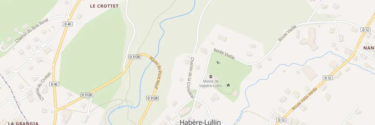 Plan du 55 Che de la Crossetaz à Habère-Lullin