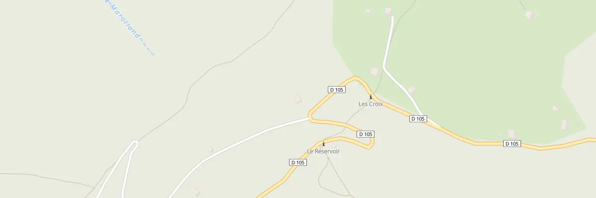 Plan du 8924 Rte de Molliessoulaz à Queige