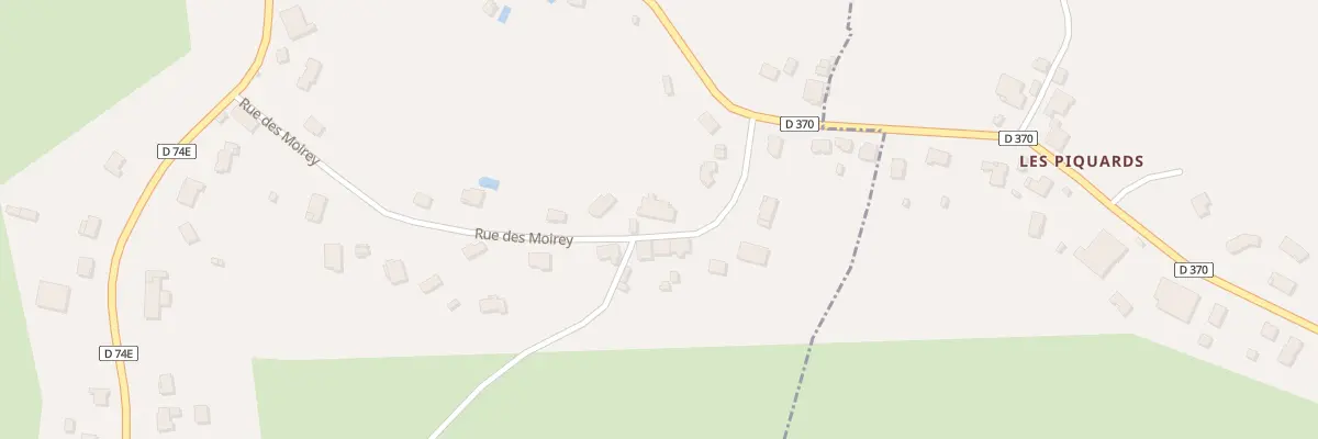 Plan du 14 Rue des Moirey à Esboz-Brest