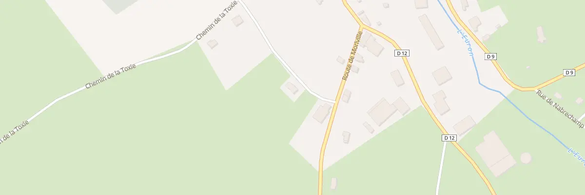 Plan du 5001 Che Toxie à Damas-aux-Bois