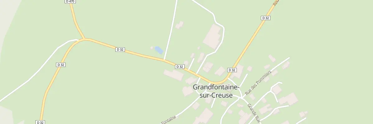 Plan du 8 Rte de Vercel à Grandfontaine-sur-Creuse