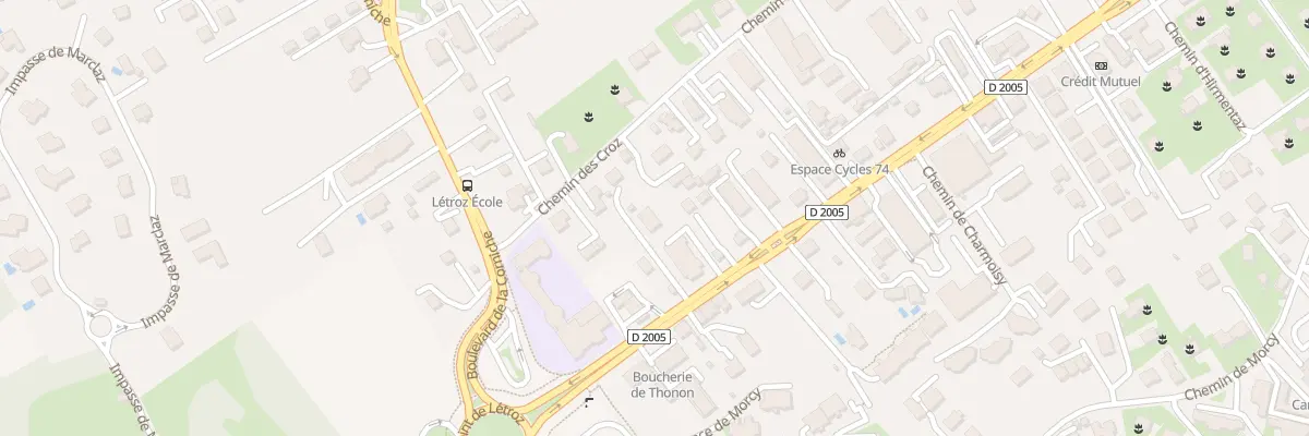 Plan du 57B Av de Geneve à Thonon-les-Bains
