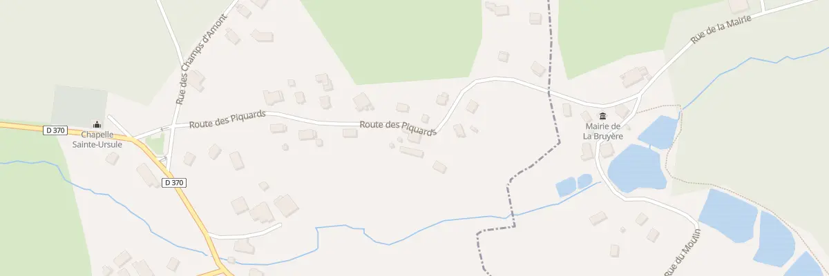 Plan du 11 Rte des Piquards à Esboz-Brest