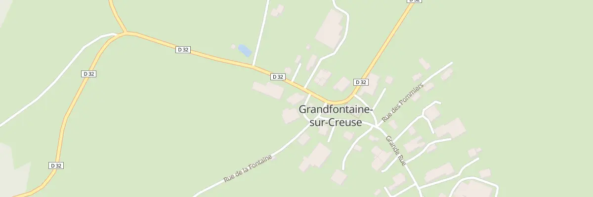 Plan du 2 Rue de la Fontaine à Grandfontaine-sur-Creuse