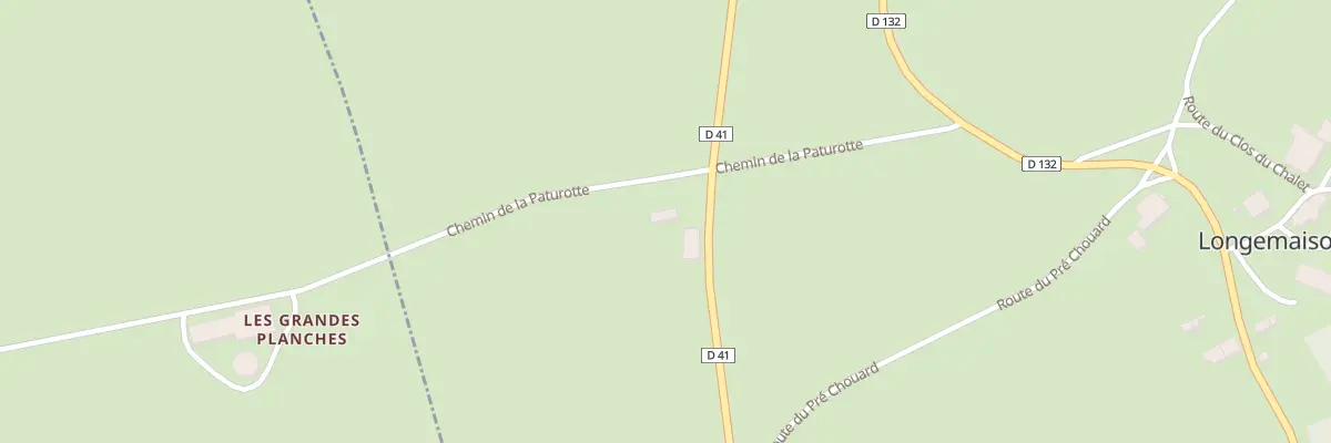 Plan du 2 Route d’Arc sous Cicon à Longemaison