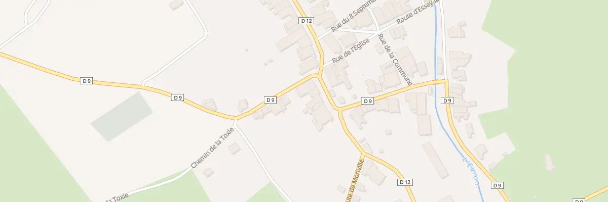 Plan du 4 Rte de Rehaincourt à Damas-aux-Bois