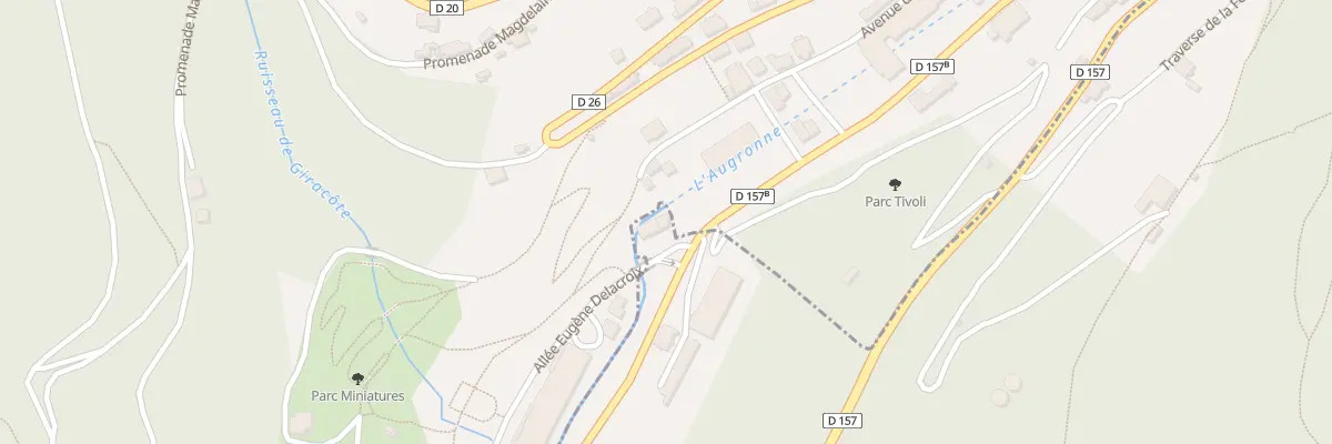 Plan du 2 Rue Cavour au Val-d’Ajol