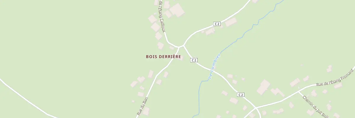 Plan du 1 Rue du Ban à Franchevelle