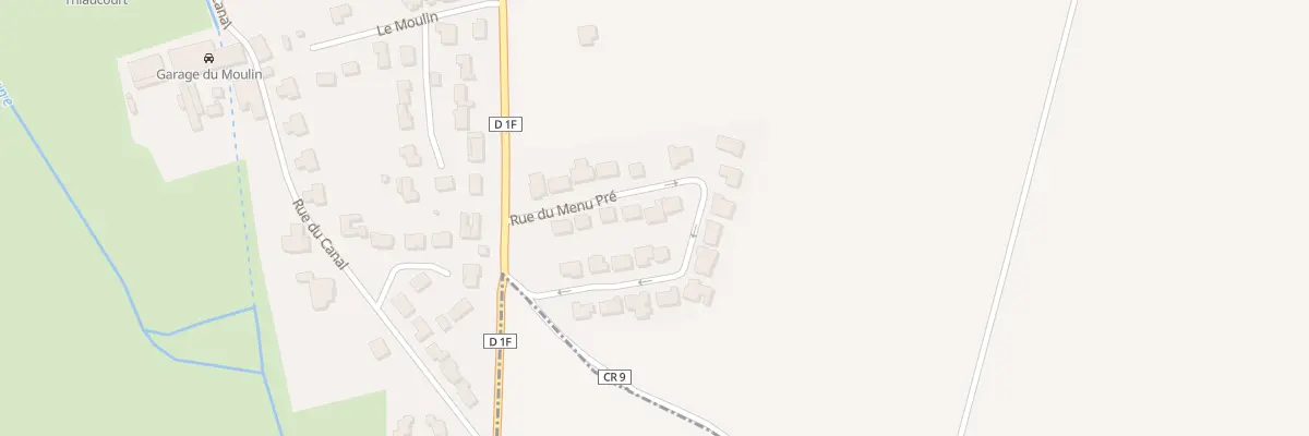 Plan du 14 Rue du Menu Pré à Mont-sur-Meurthe