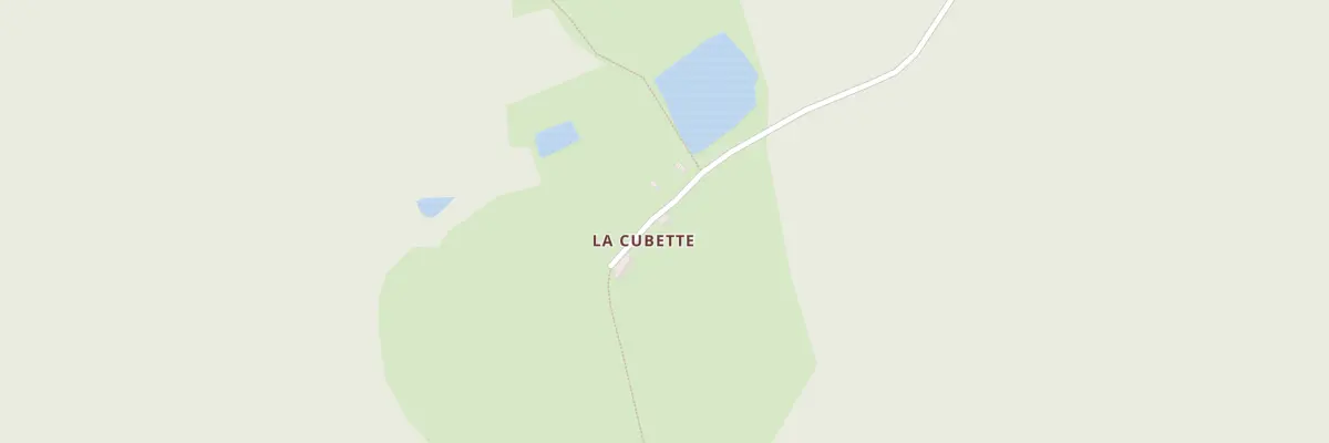 Plan du 1 La Cubette à Raddon-et-Chapendu