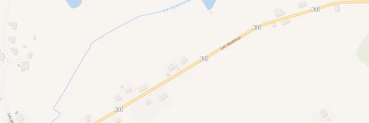 Plan du 17 Les Abatteux à Bellefontaine