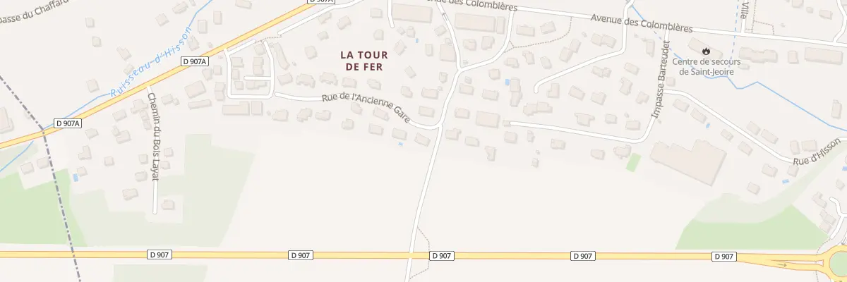 Plan du 9 Rue de l’Ancienne Gare à Saint-Jeoire