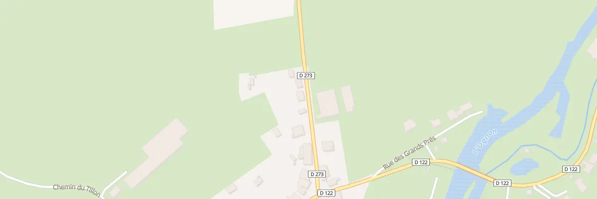 Plan du 11 Rte de Vy-les-lure aux Aynans