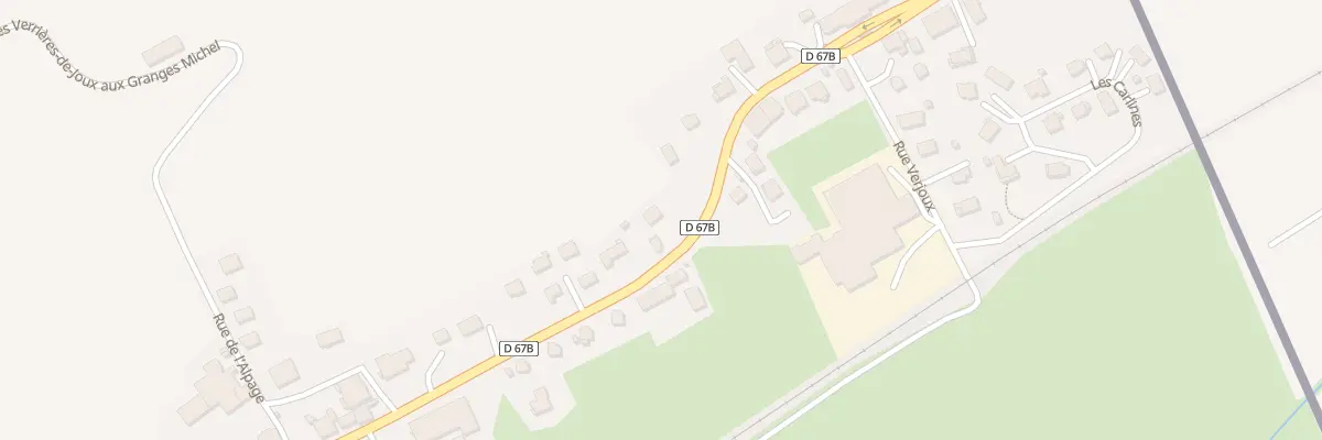 Plan du 49 Rue de Franche-comté à Verrières-de-Joux