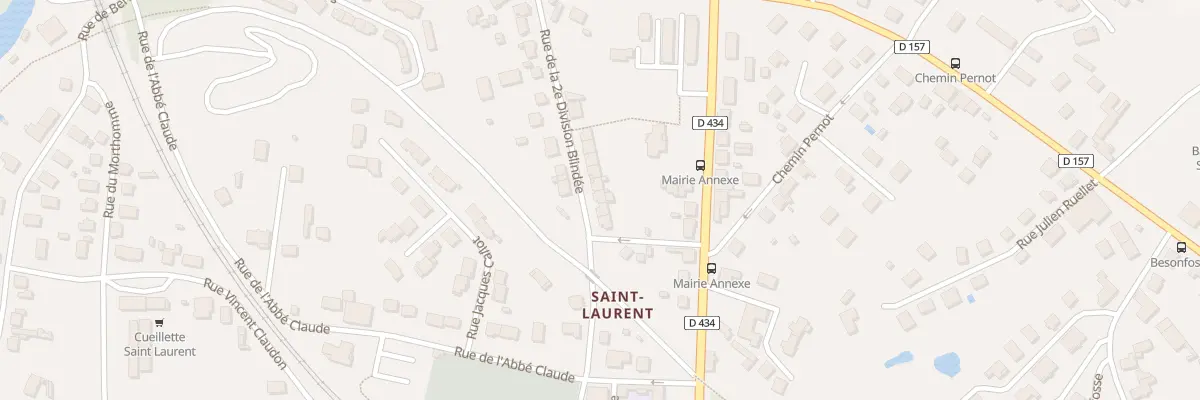 Plan du 4 Rue de la 2eme Db à Épinal
