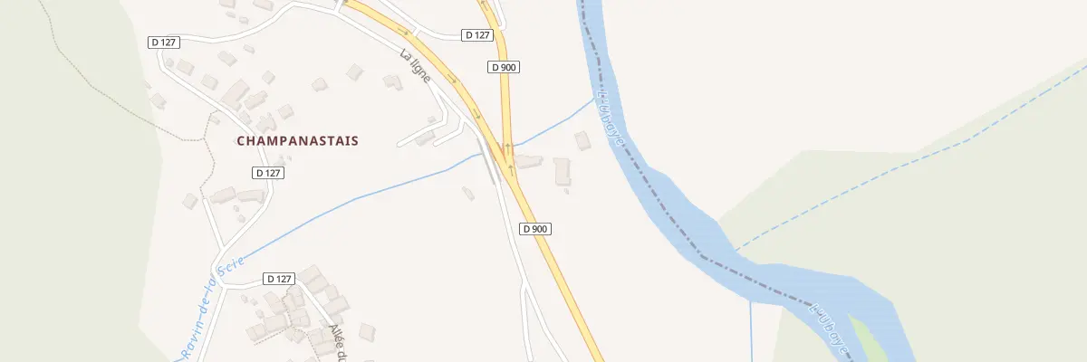 Plan du 3700 Rte des Séolanes au Lauzet-Ubaye