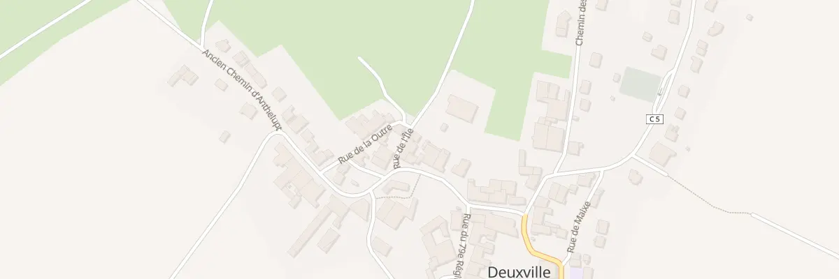 Plan du 4 Rue de l’Ile à Deuxville
