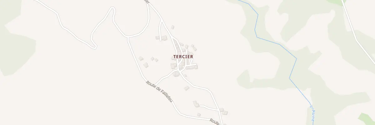 Plan du 5025 Hameau de Tercier à Prads-Haute-Bléone