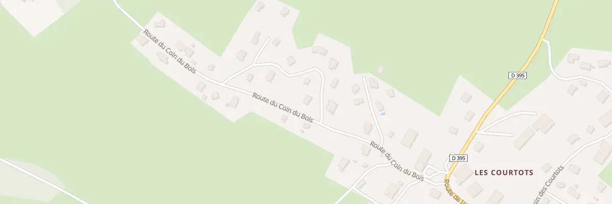 Plan du 5 Rte du Coin du Bois à Pays-de-Montbenoît