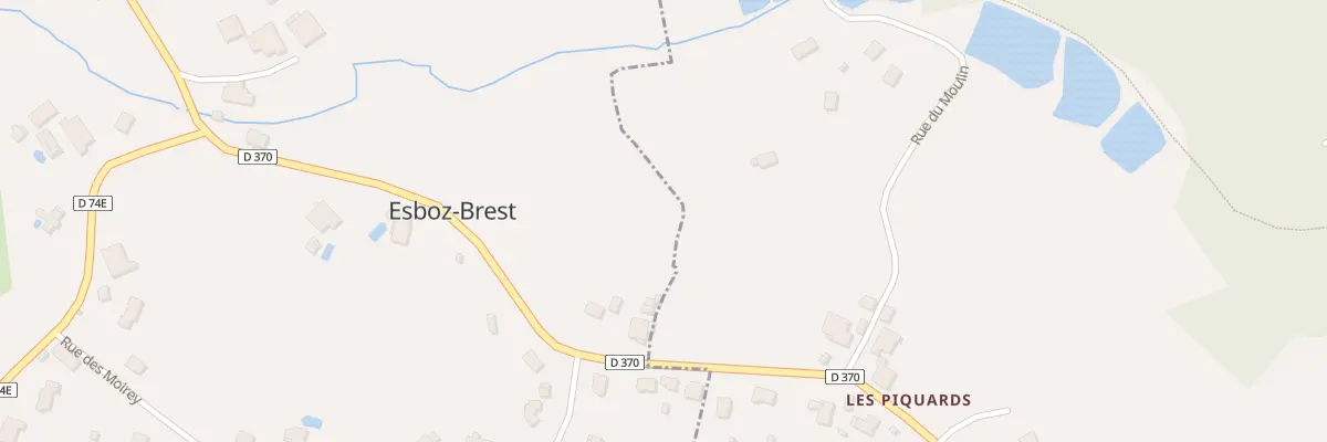 Plan du 3 Rte de Froideconche à Esboz-Brest