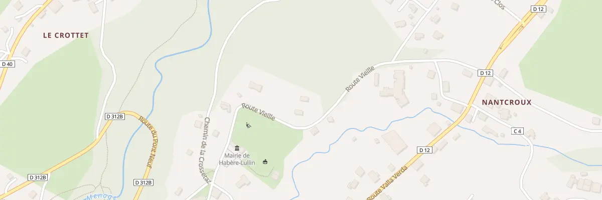 Plan du 535 Rte Vieille à Habère-Lullin