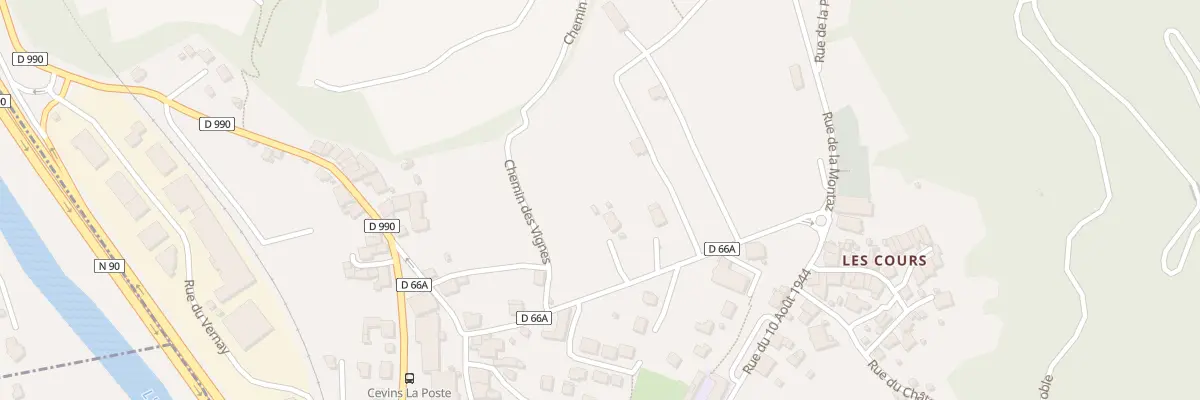 Plan du 215 Rue de l’Eglise à Cevins