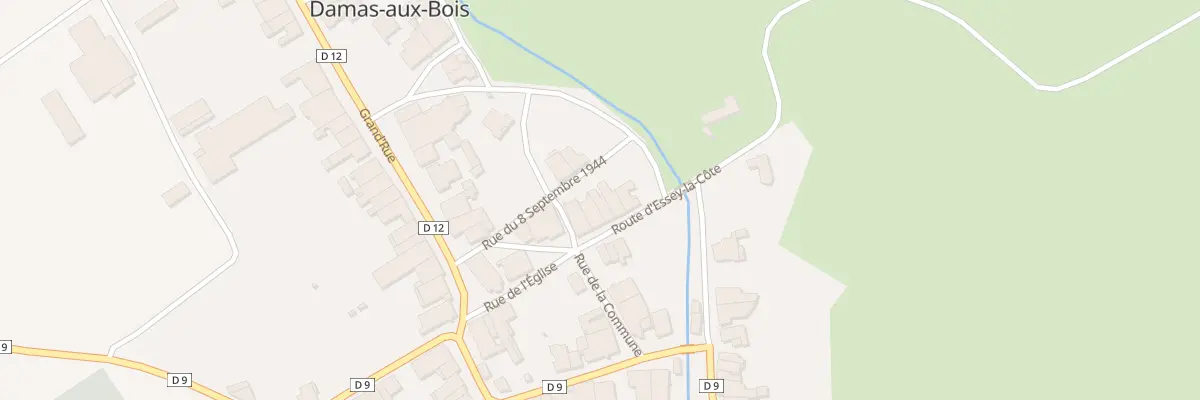 Plan du 5B Rte d’Essey-la-côte à Damas-aux-Bois