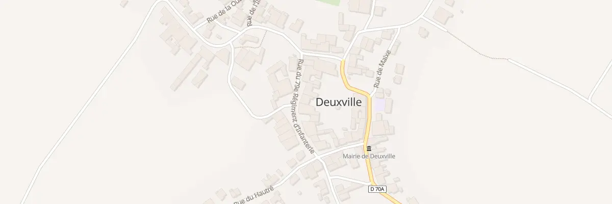 Plan du 6 Rue du 79e Ri à Deuxville