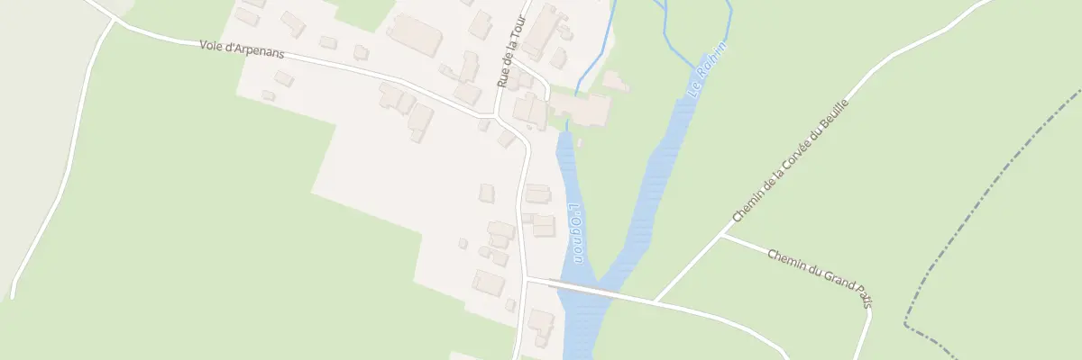 Plan du 21 Rue de la Tour aux Aynans