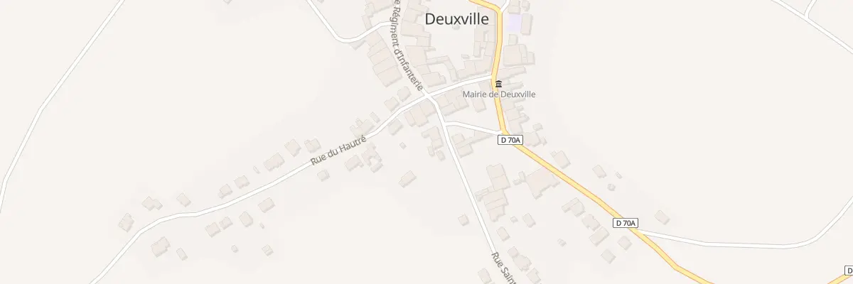 Plan du 3 Rue Saint Epvre à Deuxville