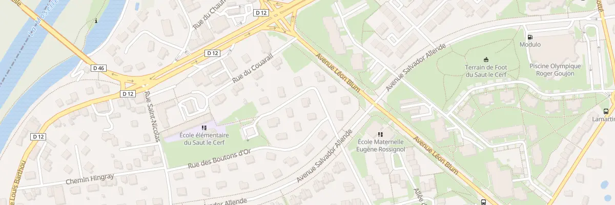 Plan du 20 Rue des Boutons d’Or à Épinal