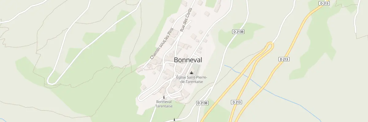 Plan du 27 Rue de la Vardache à La Léchère