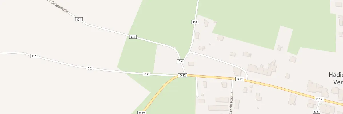 Plan du 3 Rte de Moriville à Hadigny-les-Verrières