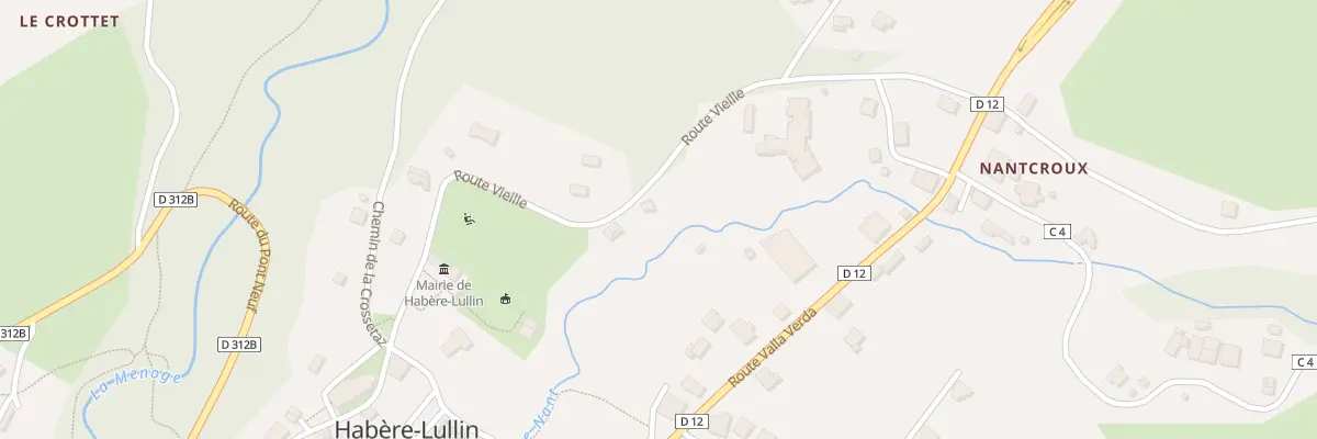 Plan du 530 Rte Vieille à Habère-Lullin