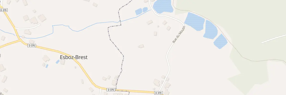 Plan du 5007 Rue du Moulin à La Bruyère