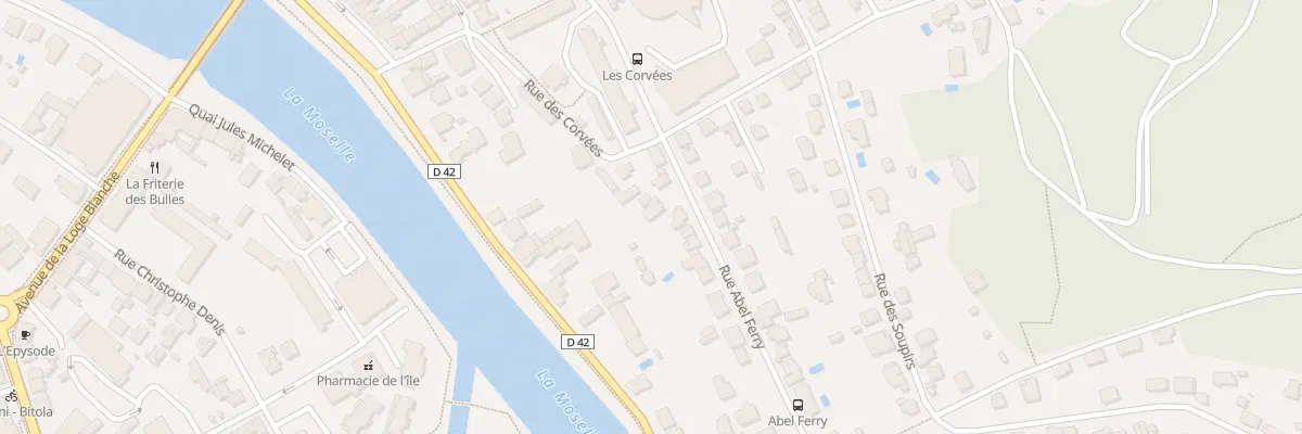 Plan du 29 Rue Abel Ferry à Épinal