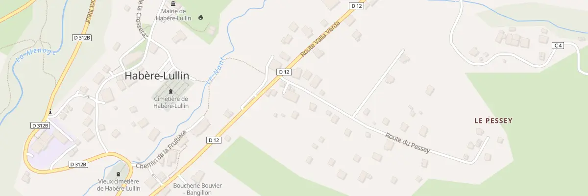 Plan du 48 Rte du Pessey à Habère-Lullin