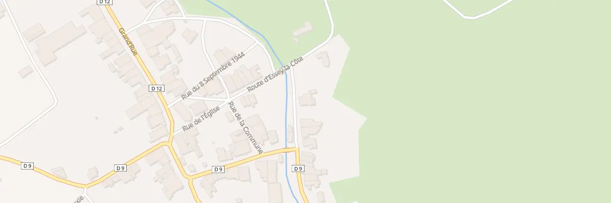 Plan du 1 Rue d’Haillainville à Damas-aux-Bois