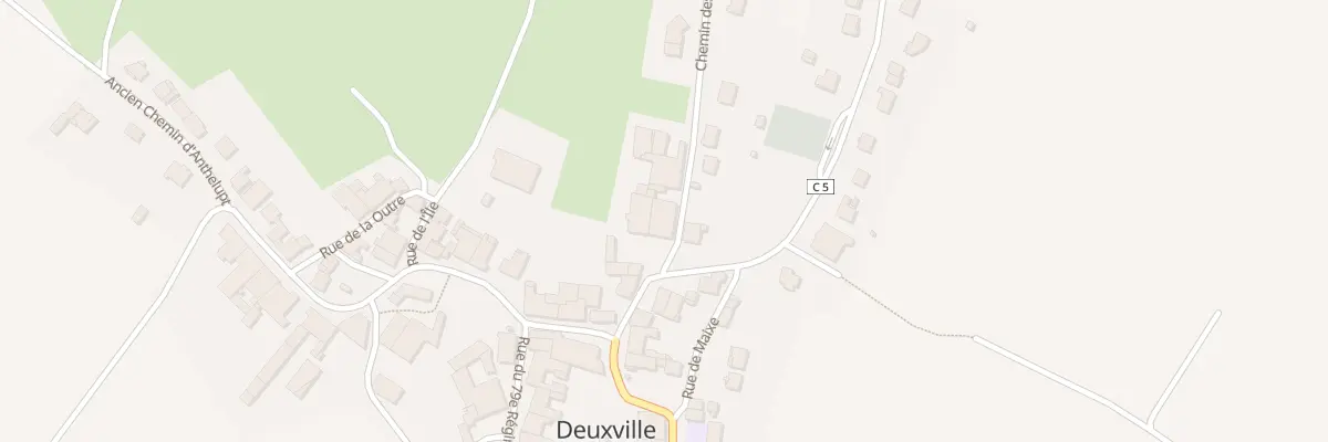 Plan du 6 Rue du Cougnat à Deuxville