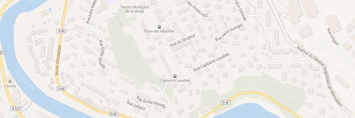 Plan du 4 Rue du Struthof à Épinal