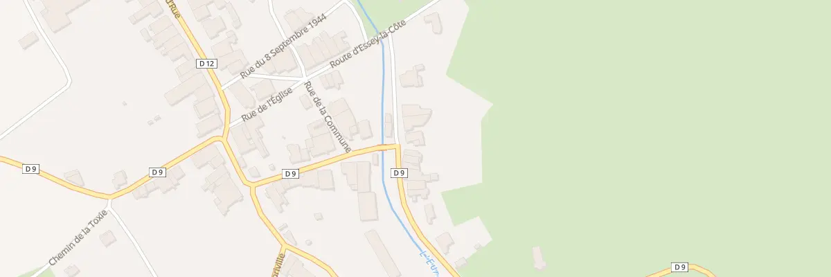 Plan du 7 Rue d’Haillainville à Damas-aux-Bois