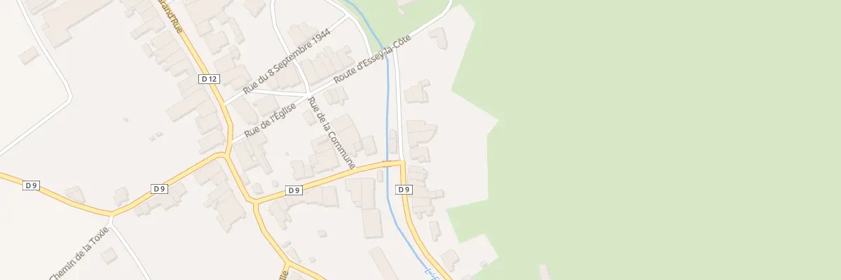 Plan du 5 Rue d’Haillainville à Damas-aux-Bois